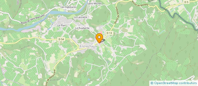 localisation de l'entreprise DJ7 SERVICES  MALAUCENE