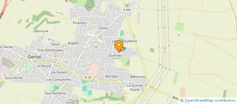 localisation de l'entreprise DJA TASSIN  GENAS