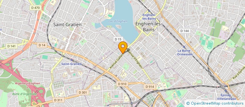 localisation de l'entreprise DJABOULO à EPINAY-SUR-SEINE