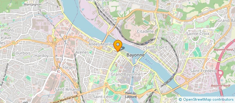 localisation de l'entreprise DJAC à BAYONNE
