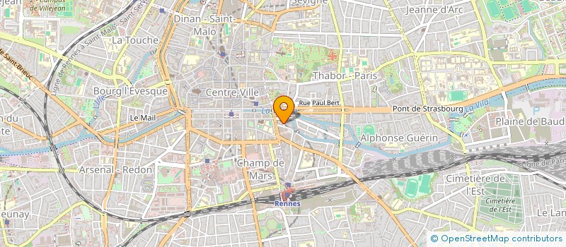 localisation de l'entreprise DJAC  RENNES