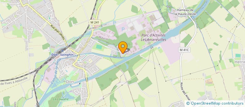 localisation de l'entreprise DJADO  WAVRIN