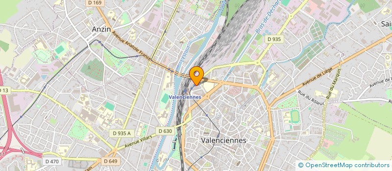 localisation de l'entreprise DJAFER à VALENCIENNES