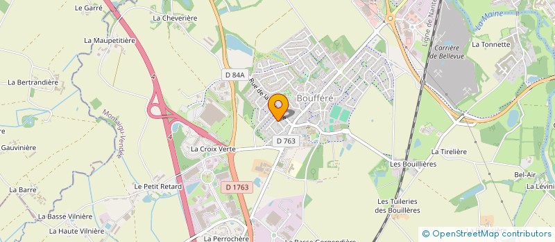 localisation de l'entreprise DJAL à MONTAIGU-VENDEE