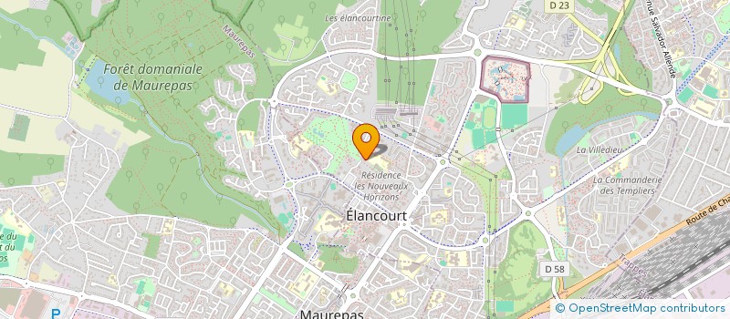 localisation de l'entreprise DJALEL TRIP à ELANCOURT