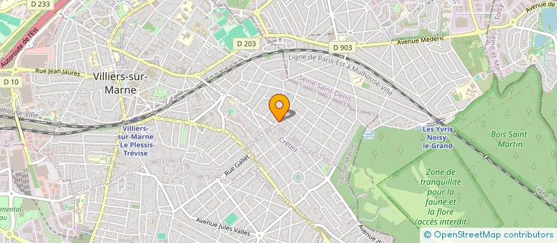 localisation de l'entreprise DJALISMA  VILLIERS-SUR-MARNE