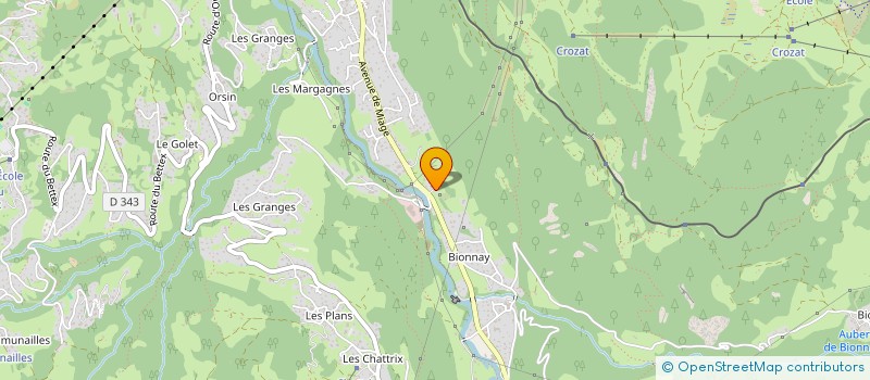 localisation de l'entreprise DJALYWOOD  SAINT-GERVAIS-LES-BAINS