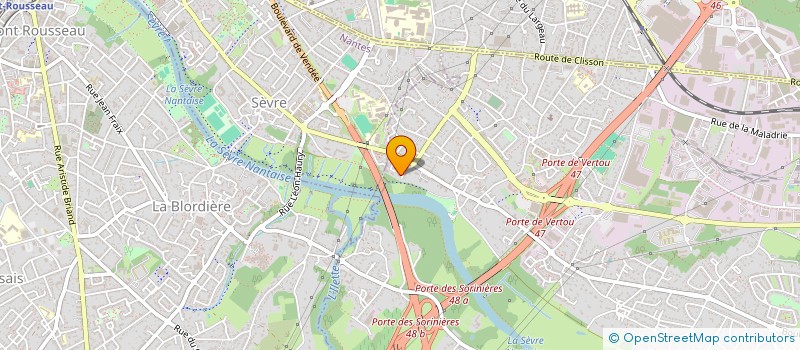 localisation de l'entreprise DJAM  VERTOU