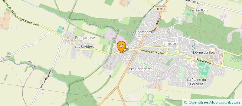 localisation de l'entreprise DJAM  LIMOURS