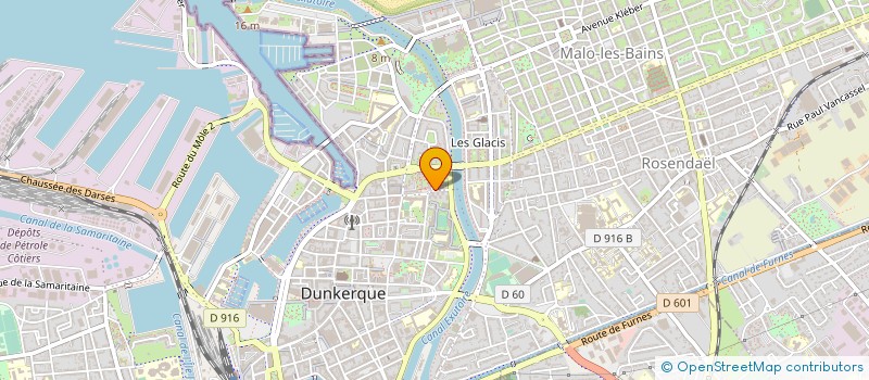 localisation de l'entreprise DJAM INVEST à DUNKERQUE