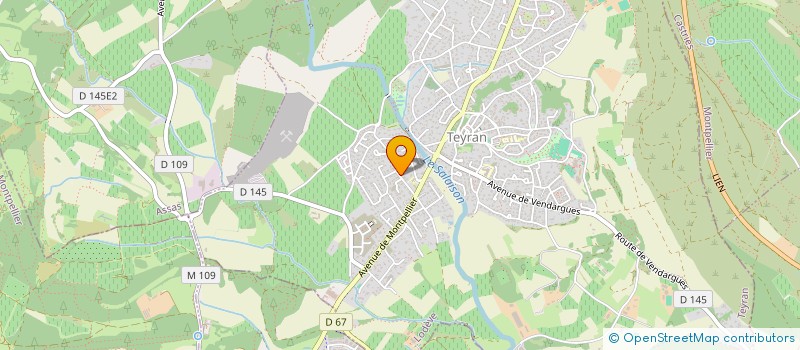 localisation de l'entreprise DJAM TAXI  MONTARNAUD