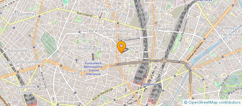 localisation de l'entreprise DJAMAT AL FATAH à PARIS