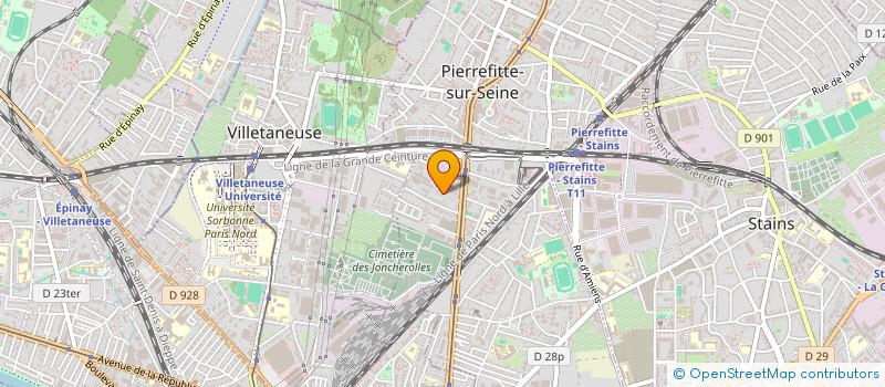 localisation de l'entreprise DJAMEL MIMOUN à PIERREFITTE-SUR-SEINE