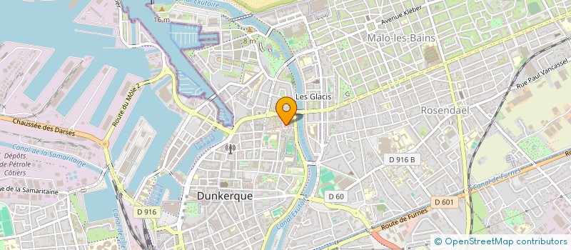 localisation de l'entreprise DJAMI & DJAM à DUNKERQUE