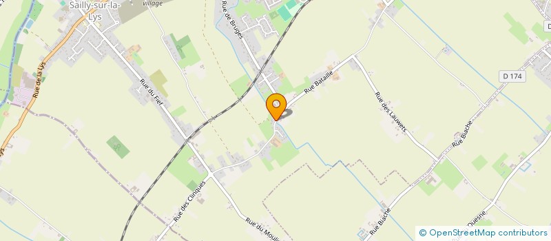 localisation de l'entreprise DJAMS PRODUCTIONS  SAILLY-SUR-LA-LYS