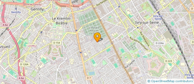 localisation de l'entreprise DJAMTRANSPORT à IVRY-SUR-SEINE