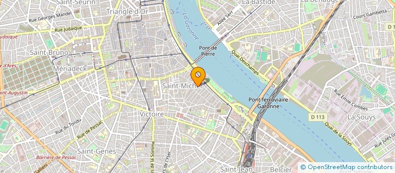 localisation de l'entreprise DJAMY EAT WELL  BORDEAUX