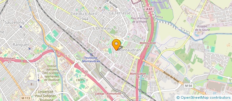 localisation de l'entreprise DJAMZ TLS à TOULOUSE