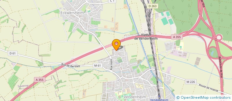 localisation de l'entreprise DJAN CARRELAGE  VENDENHEIM