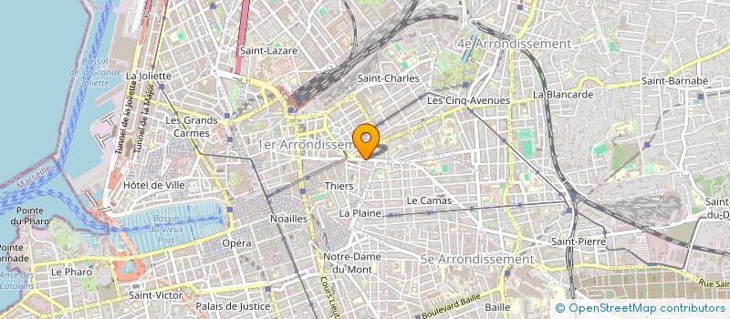 localisation de l'entreprise DJANAMANGO PROD à MARSEILLE