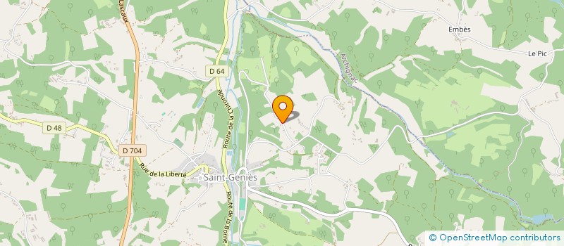 localisation de l'entreprise DJANDJI HOLDING  SAINT-GENIES