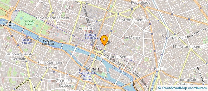 localisation de l'entreprise DJANEL 5 à PARIS