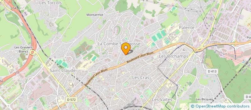 localisation de l'entreprise DJANET à BESANCON