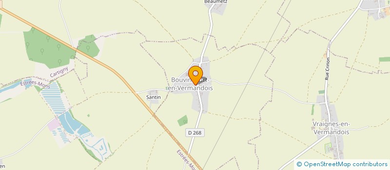 localisation de l'entreprise DJANGO  BOUVINCOURT-EN-VERMANDOIS
