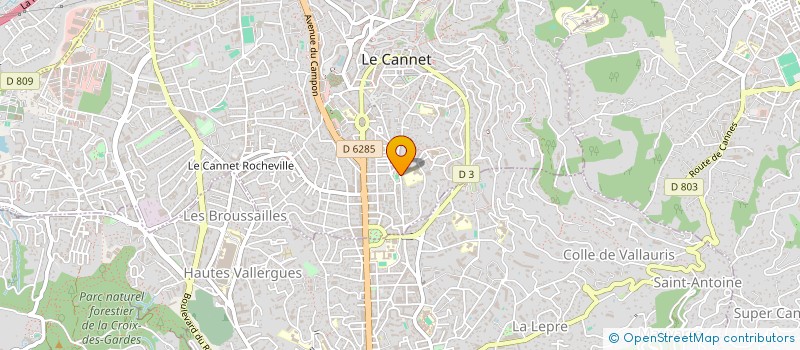 localisation de l'entreprise DJANGO AGENCY à LE CANNET