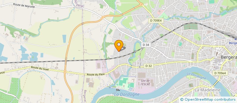 localisation de l'entreprise DJANGOPHIL à BERGERAC