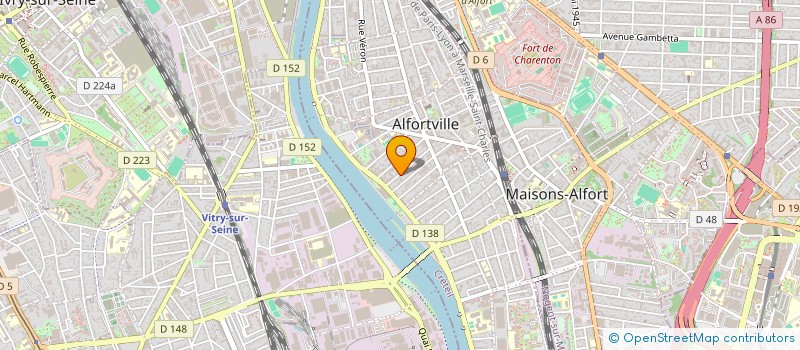 localisation de l'entreprise DJANGOVER à ALFORTVILLE