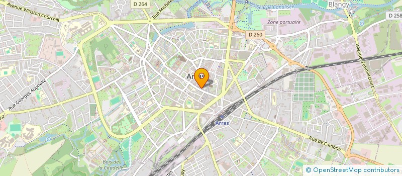 localisation de l'entreprise DJANINA à ARRAS