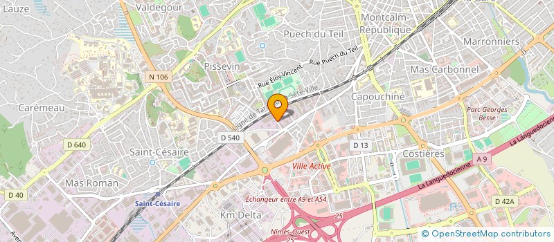 localisation de l'entreprise DJANNY  NIMES