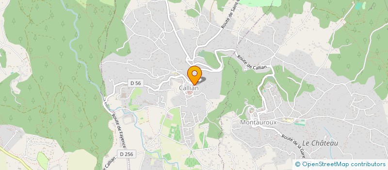 localisation de l'entreprise DJANOU  CALLIAN
