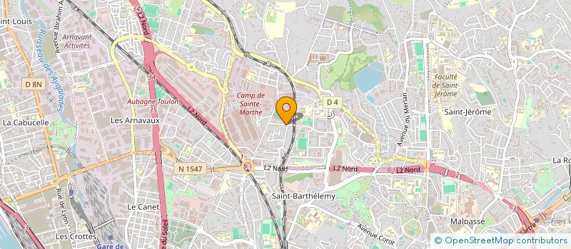 localisation de l'entreprise DJAOUED à MARSEILLE
