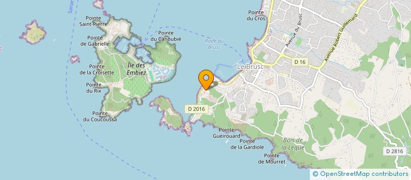 localisation de l'entreprise DJAP à SIX-FOURS-LES-PLAGES