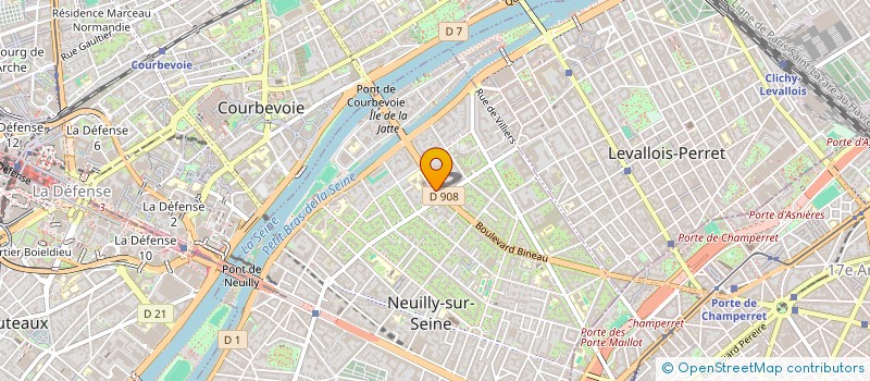 localisation de l'entreprise DJAPDA à NEUILLY-SUR-SEINE