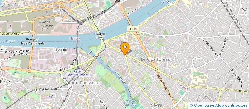 localisation de l'entreprise DJARMA à NANTES