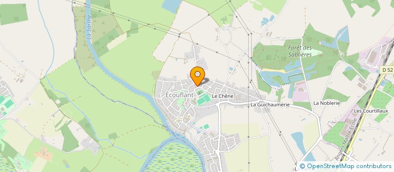 localisation de l'entreprise DJARO-WEB à ECOUFLANT