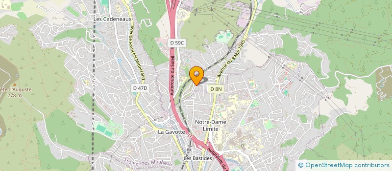 localisation de l'entreprise DJASOUL à SEPTEMES-LES-VALLONS
