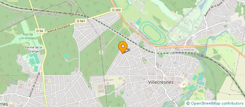 localisation de l'entreprise DJASSIM IMMOBILIER  VILLECRESNES