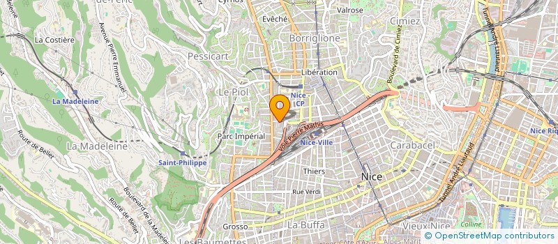 localisation de l'entreprise DJAUL  NICE