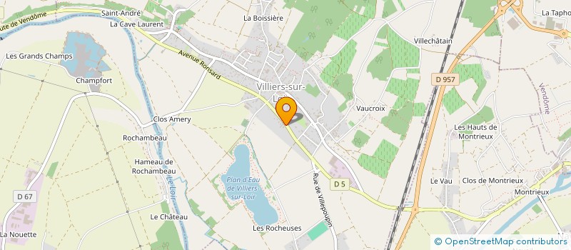 localisation de l'entreprise DJAY BAT  VILLIERS-SUR-LOIR