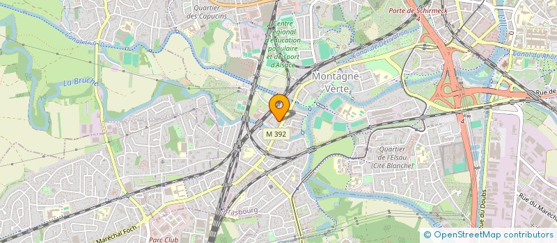 localisation de l'entreprise DJAYE à STRASBOURG