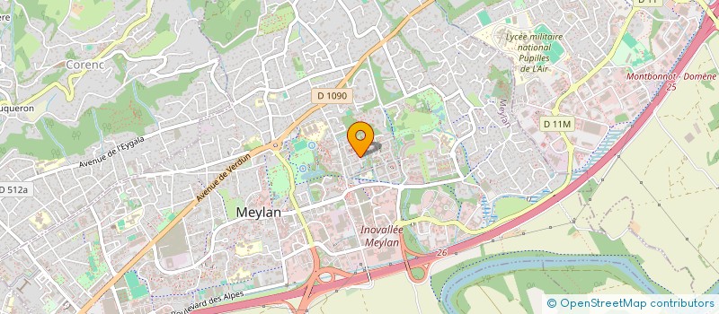 localisation de l'entreprise DJAYLEC à MEYLAN