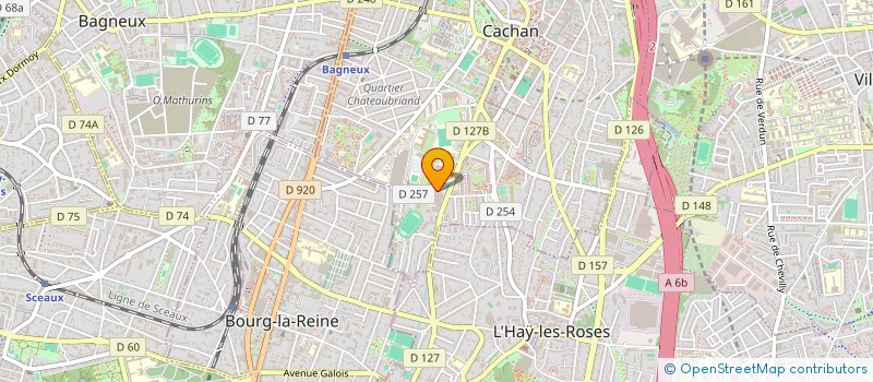localisation de l'entreprise DJB-CONCEPT à CACHAN