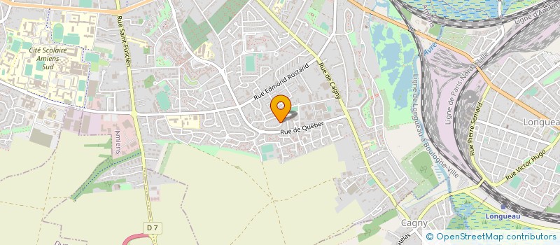 localisation de l'entreprise DJC à AMIENS