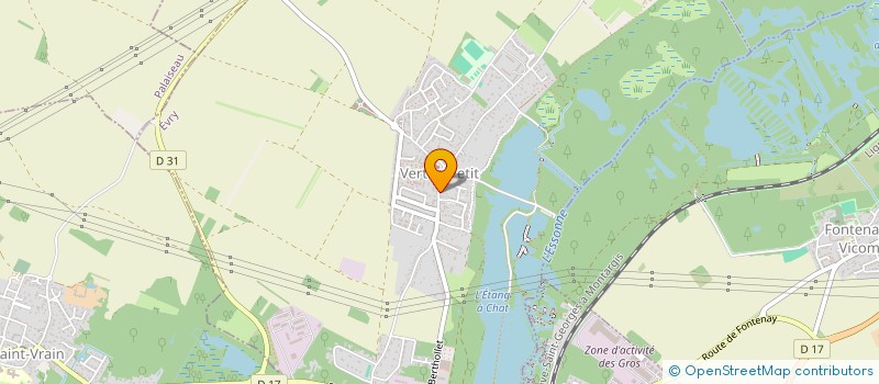 localisation de l'entreprise DJC  VERT-LE-PETIT