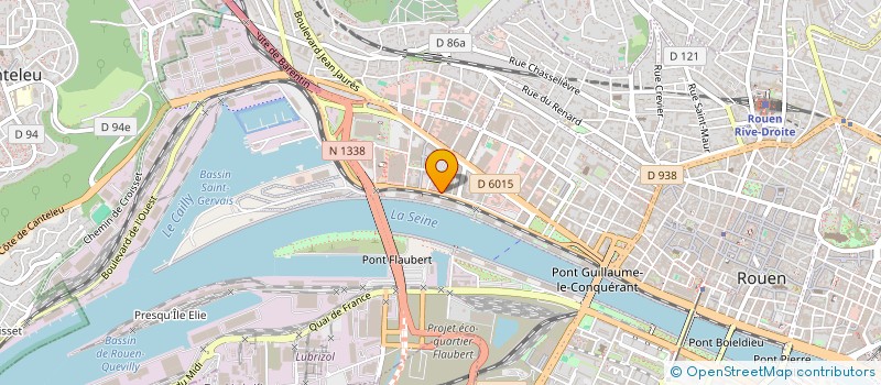 localisation de l'entreprise DJC GROUPE à ROUEN