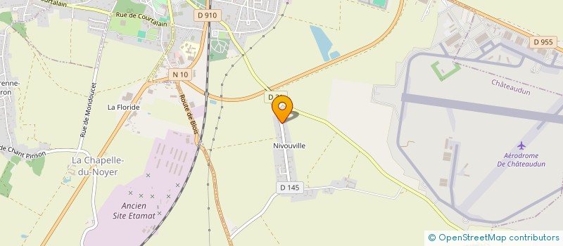 localisation de l'entreprise DJCV à CHATEAUDUN